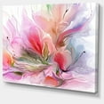 thumbnail image 2 of Designart 'Lovely Painted Floral Design ' Extra Large Floral Wall Art, 2 of 3