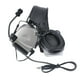 thumbnail image 5 of Auriculares tácticos Auriculares de caza Auriculares de tiro militar Auriculares de radio con protección para comunicación PTT Disparo milita gris Soledad Auriculares tácticos, 5 of 10