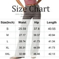 thumbnail image 3 of Women's High Waisted Yoga Pants Fashion Solid Color Casual Sweatpants Trousers Camel S, 3 of 7