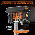 thumbnail image 4 of Drill Press WEN 4206T, 2,3 A, 20 cm, 5 velocidades, mesa de hierro fundido, 4 of 7