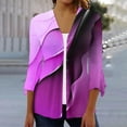 thumbnail image 1 of Cardigans Légers pour Femmes Mode Été Femme T-Shirt Manches 3/4 Cardigan Ouvert Blouse Imprimée Manteau Hauts Cardigan Léger pour Femmes en Liquidation, 1 of 5