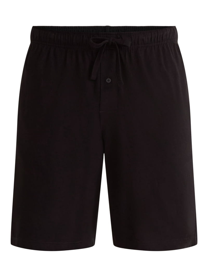George Men's Knit Shorts 2-Pack Cotton Relaxed Fit Mid-Rise