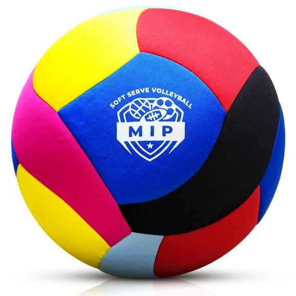 SoftServe Indoor Volleyball – Soft, Padded Volleyball for Safe Indoor Play & Practice (Kids, Teens & Adults)