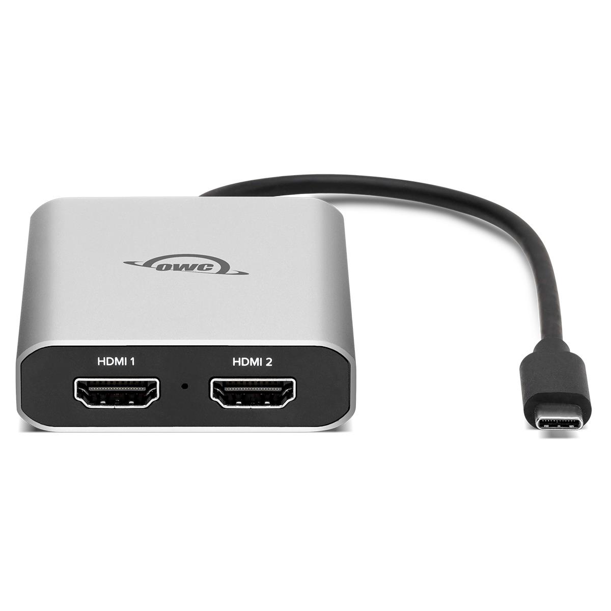 OWC / Other World Computing USB-C to Dual HDMI 4K Display Adapter with DisplayLink
