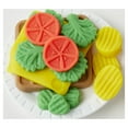 thumbnail image 4 of Play-Doh Kitchen Creations Cheesy Sandwich Play Dough Set - 6 Color (6 Piece), 4 of 7