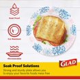 thumbnail image 3 of WWS-Round Disposable Paper Plates for All Occasions | Soak Proof, Cut Proof, Microwaveable Heavy Duty Disposable Plates | 8.5" Diameter, 50 Count Bulk Paper Plates, 3 of 4