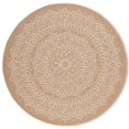 thumbnail image 1 of Erbanica Tapis Rond à Séchage Rapide Effet Jute Intérieur Extérieur, 1 of 5