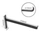 thumbnail image 4 of Shelf Brackets, 2 Pieces 200mm Bracket with Hook Wall Mount Shelf Brackets Wall Bracket Black Metal Bracket with Screws, 4 of 5