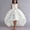 White, variant on Elegant Girls Dress With Floral Detachable Train For Pageant Recital Performance Party Girls Floral Dresses Size 10-11 Years Red