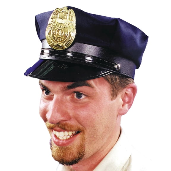 Police Hat Adult Halloween Accessory