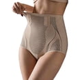 thumbnail image 2 of HVOBTTY Women's Cotton High Waist Briefs Solid Color Underwear High Stretch Relaxed Breathable Panties, 2 of 5