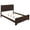 Cocoa, variant on Kauffman Wood Queen Panel Bed Dark Cocoa