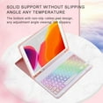 thumbnail image 3 of iPad Keyboard Case 9.7 for iPad 2018 6th Gen  iPad Pro 2017 5th Gen  iPad Air 4  Wireless Backlit Detachable Keyboard with Pencil Holder, 3 of 8