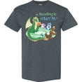 thumbnail image 3 of Inktastic Reading is Magical Dragon Green Dragon with Book T-Shirt, 3 of 5