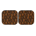 thumbnail image 7 of Windshield Sun Shade, halloween pumpkin design Foldable Car Sun Shade Windshield for Front, 2 Pieces, 7 of 7
