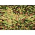 thumbnail image 1 of Ahgly Company Machine Washable Indoor Rectangle Transitional Dark Bronze Brown Area Rugs, 5' x 7', 1 of 1