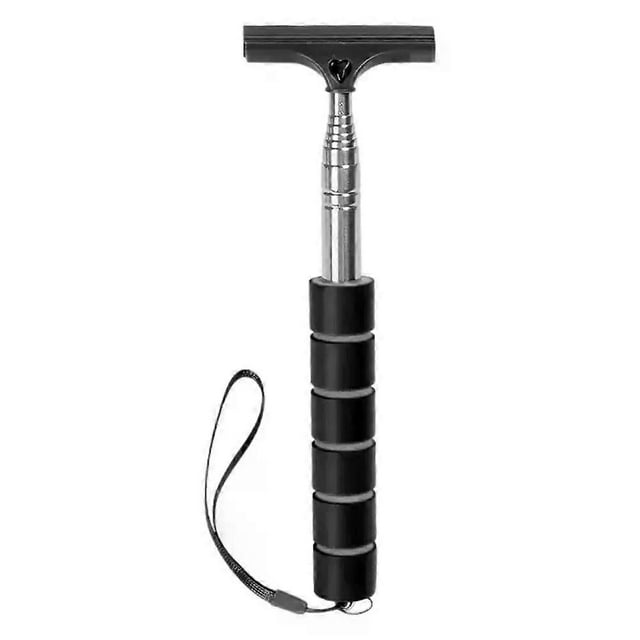 Car Side Mirror Squeegee Side Mirror Small Squeegee Rear View Mirror Wiper With Telescopic Rod Portable Cleaning Tool For Car