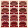 thumbnail image 4 of QIBEST-brillo de labios rojo Sexy, lápiz labial líquido mate de terciopelo de larga duración, maquillaje de labios resistente al agua, taza antiadherente, tinte de labios morado negro, 4 of 5