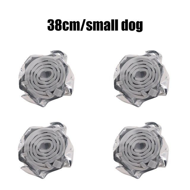 Collar antipulgas y garrapatas para perros, repelente de insectos para mascotas, antimosquitos, gatos y perros, válido durante 8 meses, 4 unidades,bagged9, Fivean Collar antimosquitos para mascotas