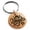 Rose, variant on Stainless Steel Kraken Octopus Pirate Skull Engraved Small Medallion Circle Charm Keychain Keyring