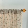 thumbnail image 3 of Home Boho Curtains Crochet Lace Patchwork Semi-Blackout Bohemian Handmade Tassels, Rod Pocket Window Treatment Vintage Rustic Farmhouse Drapes for Living Bedroom, 3 of 9