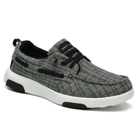 

OrthoComfoot Women s Boat Shoes with Arch Support Comfortable Slip on Shoes for Plantar Fasciitis Orthopedic Casual Deck Loafers for Heel and Foot Pain Relief
