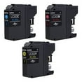 thumbnail image 4 of Brother Genuine High Yield Color Ink Cartridge, LC2033PKW, Replacement Color Ink Three Pack, Includes 1 Cartridge Each of Cyan, Magenta & Yellow, Page Yield Up To 550 Pages, LC203, 4 of 7