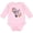AD-Pink, variant on I Love My Nicu Nurses with Baby Footprints and Flowers Boys or Girls Long Sleeve Baby Bodysuit