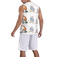 thumbnail image 2 of Sikiie Animals in Transport Basketball Jersey Reversible Men's Mesh Athletic Sports Shirts Training Practice S-4XLLarge, 2 of 6