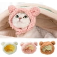 thumbnail image 1 of Reheyre Solid Color Pet Hat - Cute All-match Cap - Skin Friendly for Dogs and Cats - Pet Supplies, 1 of 8