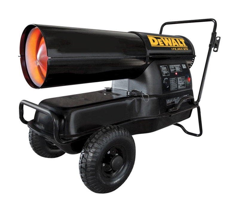 DeWalt 175,000 BTU/hr. 4250 sq. ft. Forced Air Kerosene Heater