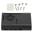 thumbnail image 2 of ABS Microcomputer Box,  Ventilation Scratch  Efficient Protective Enclosure Lightweight With Mounting Tools For  4 Model B Black, 2 of 8