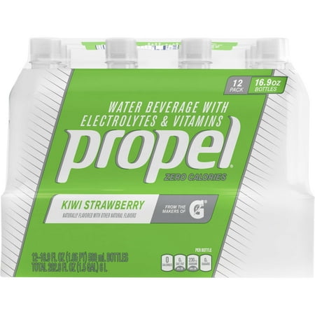 Propel Water, Kiwi, 16.9 Fl Oz, 12 Count