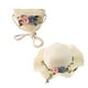 thumbnail image 1 of Sombrero de sol para niños, sombrero de paja, bolso de mano tejido, protección solar, para niñas, verano blanco, 1 of 9