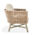thumbnail image 4 of Pemberly Row Fauteuil d'Appoint d'Extérieur en Bois Massif, Ton Naturel, 4 of 7