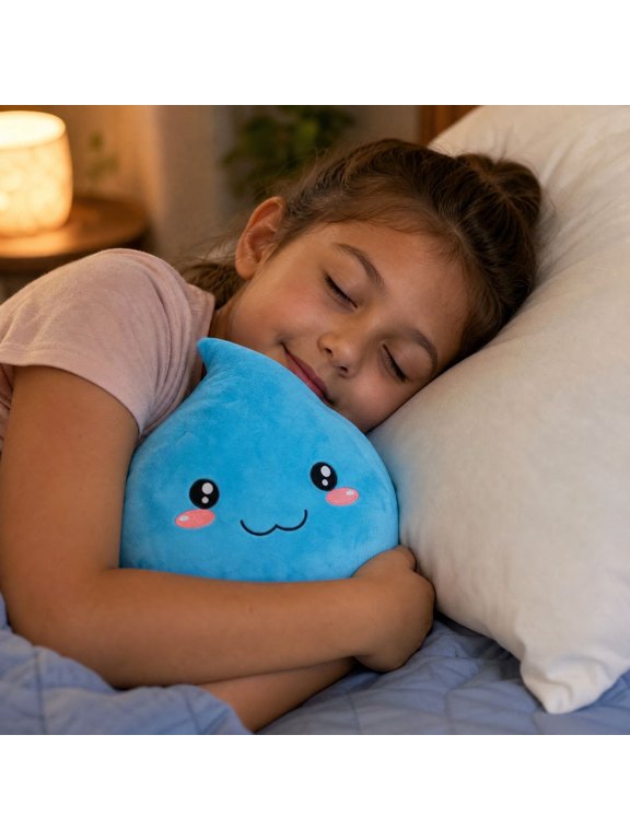 Cute Plushies Stuffed Animal - Drop Shape Cuddle Plush Toy, Soft Stuffed Animals for Car Couch Bedroom, Plush Bag Charm and Keychain Plush