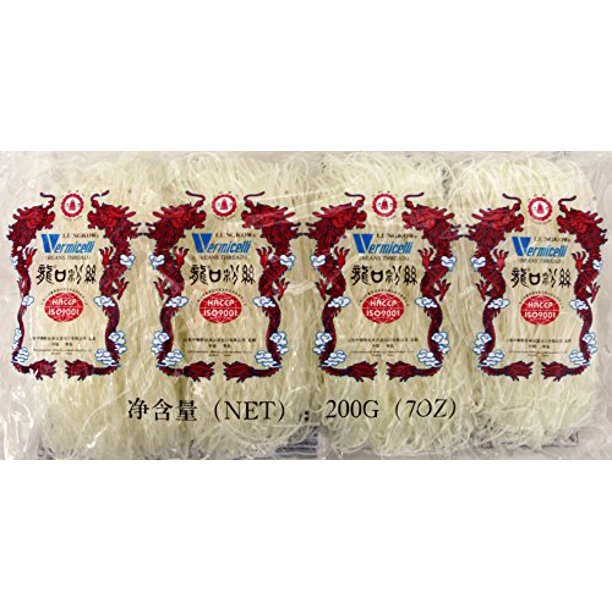 NineChef Bundle Lungkow Pagoda Green Bean Threads Crystal Noodle