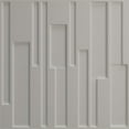 thumbnail image 5 of 19 5/8"W x 19 5/8"H Wigan EnduraWall Decorative 3D Wall Panel, Universal Pearl Metallic Sea Mist (Covers 2.67 Sq. Ft.), 5 of 6