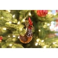 thumbnail image 3 of Chicken Christmas Ornament - Fair Trade Hand Carved Wood from Kenya, Africa, 3 of 5