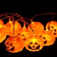 thumbnail image 1 of Cadena de calabaza LED festival de fantasmas de Halloween diseño de barra de Pascua colgante de casa embrujada luz decorativa LingWen 8390606256904, 1 of 1