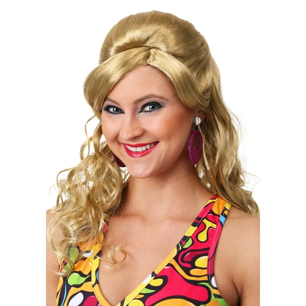 60s Gogo Mod Wig Blonde