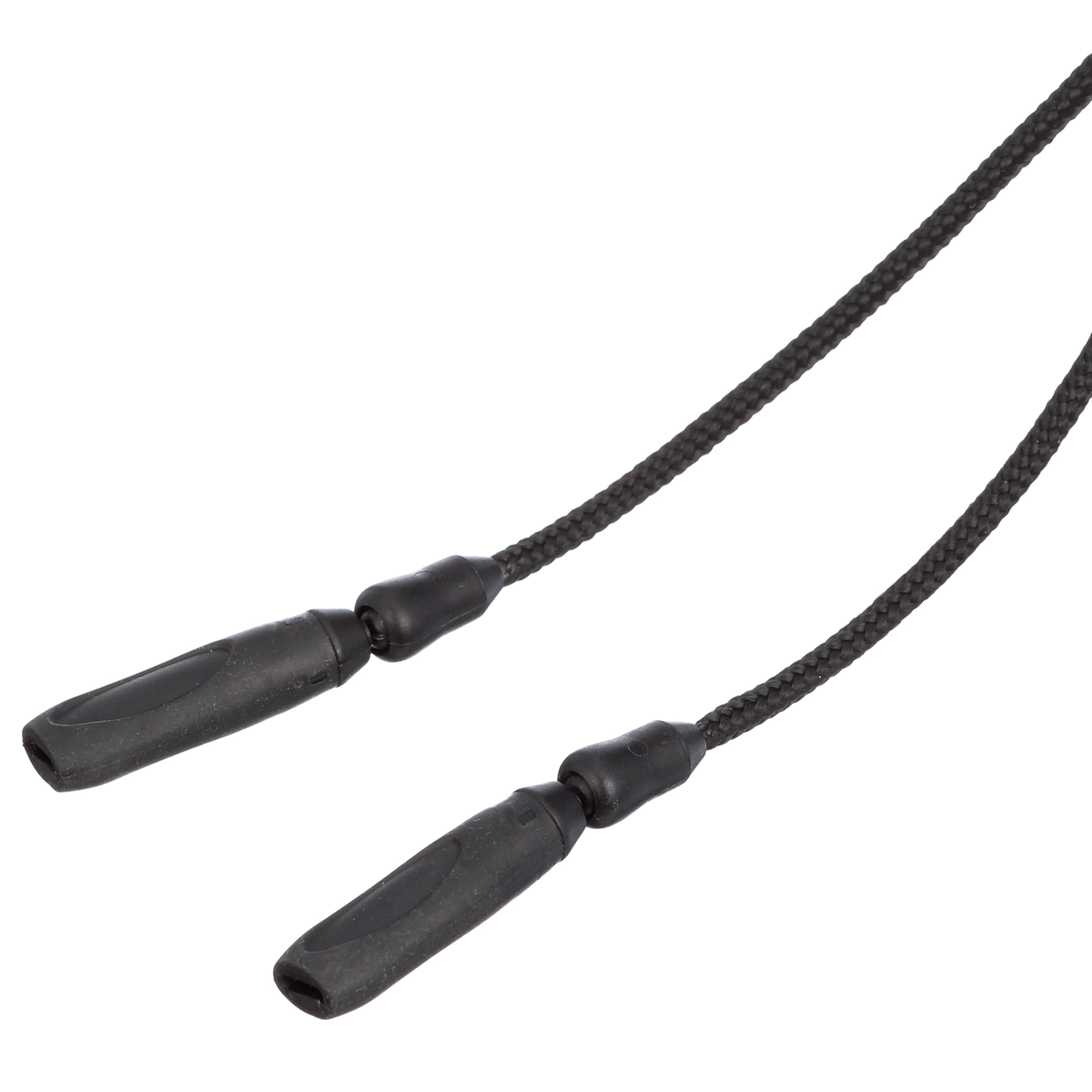 Croakies Black Terra System Adjustable Eyeglass Retainer, Woven Nylon Cord, Small/Medium, 1 Count