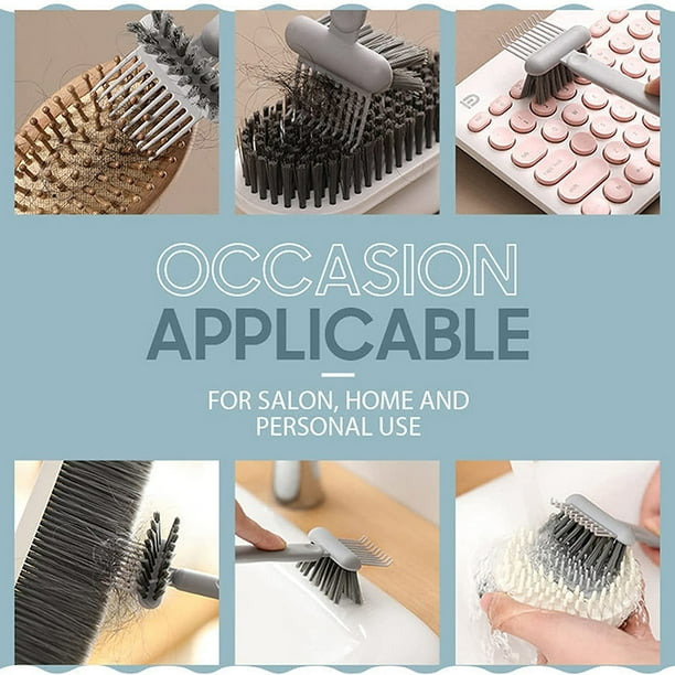 Comb Cleaning Brush Hair Brush Cleaner Tool Hair Brush Remover Rake 2