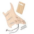 thumbnail image 3 of Sonducket Golpeador SSS precableado hecho a mano profesional, cubierta protectora para pastillas de madera, placa trasera ligera, accesorios para equipos Accesorios para instrumentos musicales Sonducket OD023699-00, 3 of 6