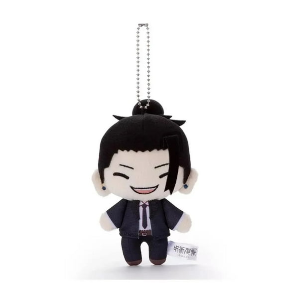 New 12cm Anime Plush Pendant Jujutsu Kaisen Satoru Gojo Geto Suguru Cosplay Mini Doll Stuffed Decorative Toy Fans Gift