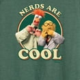 thumbnail image 3 of Muppets - Nerds Are Cool - Women's Lightweight French Terry Long Sleeve Shirt, 3 of 5