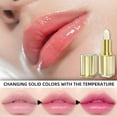 thumbnail image 4 of ONLYEOR 3pcs Color Changing Lipstick, Transferproof Color Changing Lipstick, Gold Foil Moisturizing Glossy Shine Lip Gloss, Moisturizing Lip Gloss, Long-Lasting Glossy Finish for Women 3.5g, 4 of 7