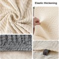 thumbnail image 3 of Chair Covers for Dining Room Chair Covers Set of 2 Stretch Spandex Kitchen Chair Protector Slipcover Removable Washable Dining Chair Covers for Home, Party, Ceremony, 3 of 5