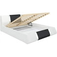 thumbnail image 2 of Rio Modern Upholstered Low Profile Platform Bed with Storage, 2 of 7
