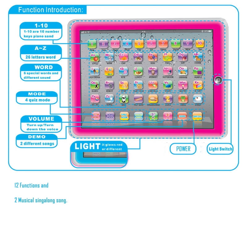 so smart toy pad with 12 fun and educational features